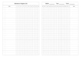 SCHOOL ATTENDANCE REGISTER (A5/28 Pages) S040 (Class Pupil Absence Record)