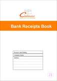 BANK RECEIPTS RECORD BOOK (A4/32 Pages) B027 (Sales Accounts Ledger)