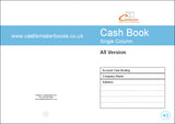CASH BOOK (A5/32 Pages) C043 (Single Column Account Ledger)