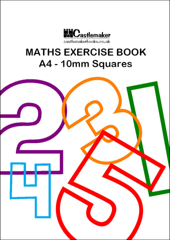 EXERCISE BOOK (A4/32 Pages) E175 (Maths - 10mm Squared)