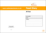 FOOD DIARY (A5/20 Pages) F098 (Meal Record Book - 9 Weeks/Book)