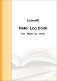 METER LOG BOOK (A5/32 Pages) M031 (Record of Gas/Electric/Water Readings)