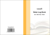 METER LOG BOOK (A5/32 Pages) M031 (Record of Gas/Electric/Water Readings)
