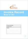 INVOICE RECORD BOOK FOR VAT (A4/32 pages) V001 (business account ledger journal)